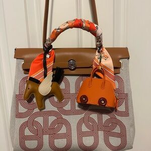Her Universe Brown and Orange Shoulder Bag